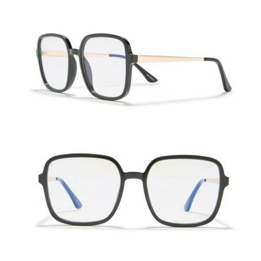QUAY X JLO // ltd ed xl square blue light glasses - Picture 9 of 16
